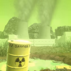 Suspicious Radioactive Barrel
