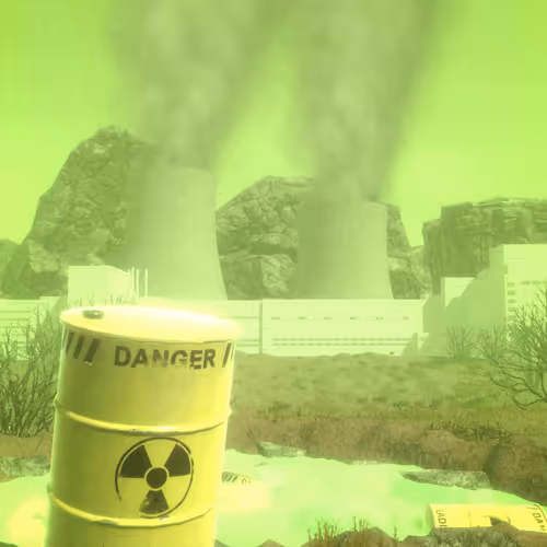 Suspicious Radioactive Barrel