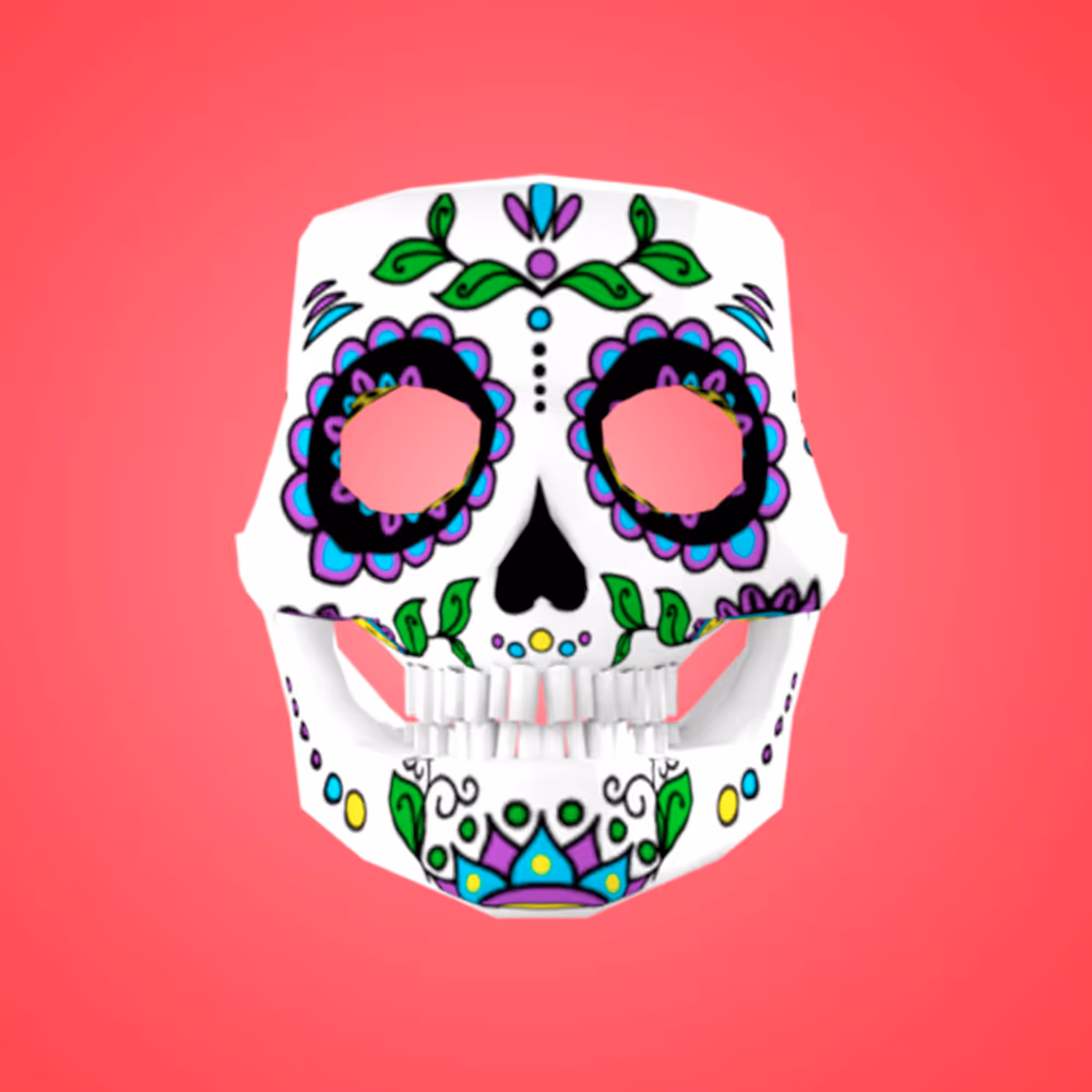 Floral Skull