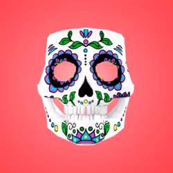 Floral Skull