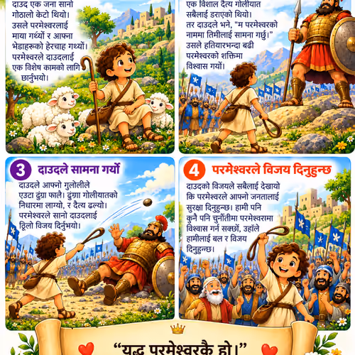 - परमेश्वरले हामीलाई विजय दिनुहुन्छ