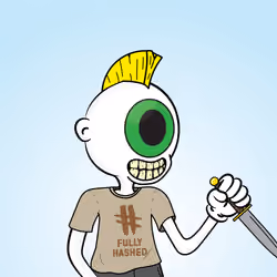Rebget O'Bladey (The Blinkless #3377)