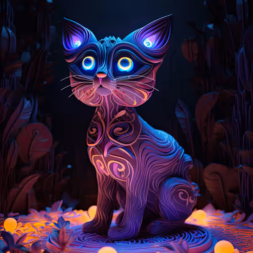 Psycatdelic Menagerie