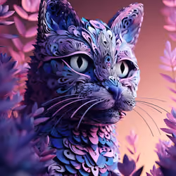 Psycatdelic Menagerie 70
