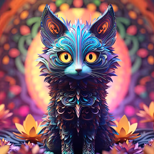 Psycatdelic Menagerie