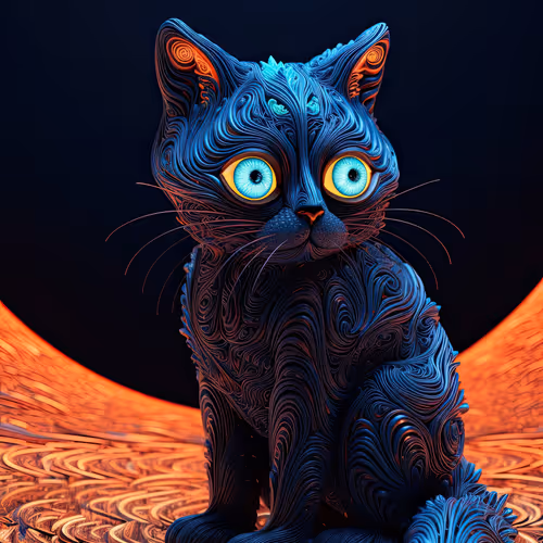 Psycatdelic Menagerie