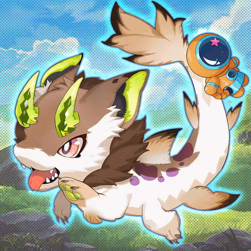 DigiDaigaku Baby Dragon #6065