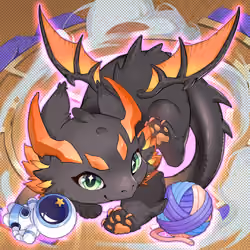 DigiDaigaku Baby Dragon #4339