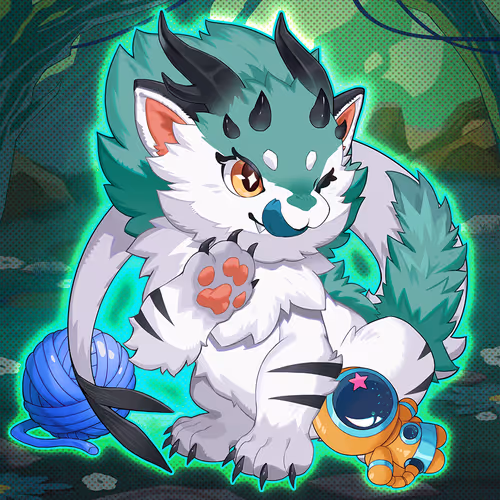 DigiDaigaku Baby Dragon #541