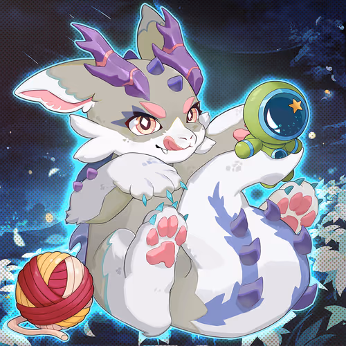 DigiDaigaku Baby Dragon #6183