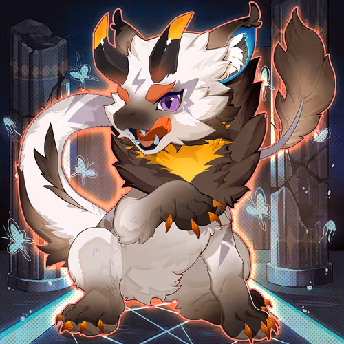 DigiDaigaku Baby Dragon #6378