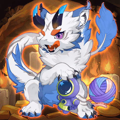 DigiDaigaku Baby Dragon #4058