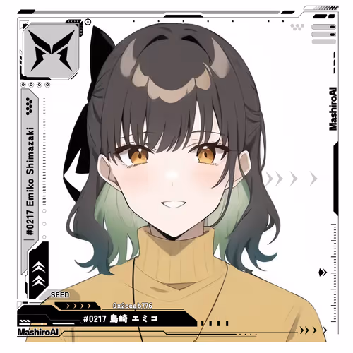 MashiroAI #0217 Emiko Shimazaki 島崎 エミコ