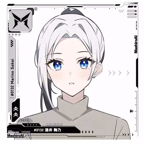 MashiroAI #0132 Marino Sakai 酒井 鞠乃