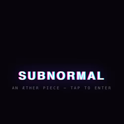 SUBNORMAL