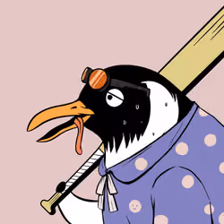 Summer Penguin #1712