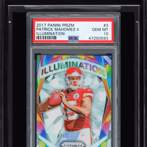 2017 Panini Patrick Mahomes II #3 - PSA 10 (Cert: 47250593)
