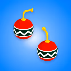 Christmas Ball Earring
