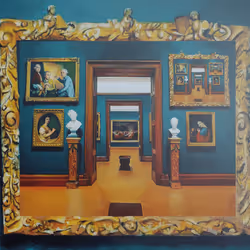 Zoë Moss | 'Look Mum, My Painting Got Into the National Portrait Gallery!' - Infinite Loop #87