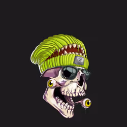 Hashed Skull #0654