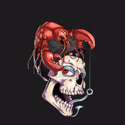 Hashed Skull #0858