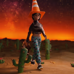 Desert Cone Head