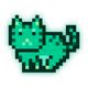 MoonCat #1166: Hulk GMT Meowster