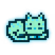 MoonCat #13524: Arcticat