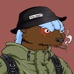 Honey Badgers Art