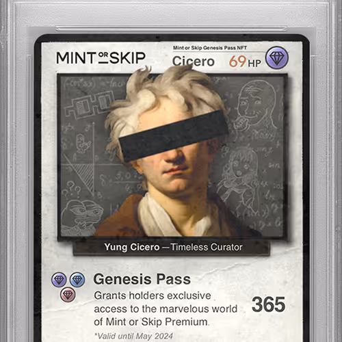 Mint Or Skip Genesis Pass