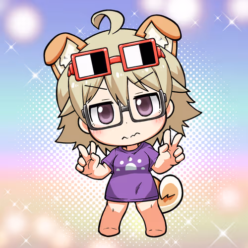 Tere QN! light brown nouns purple #2070