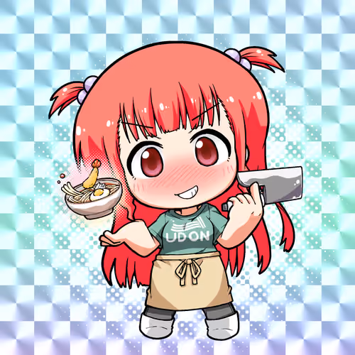 Tere QN! red udon chef #1877