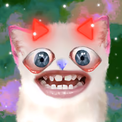 Cursed Cat #1596