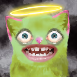 Cursed Cat #1800