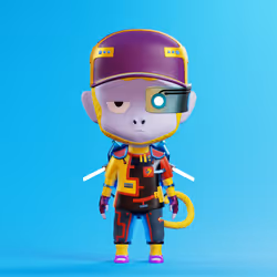 Chibi Ape #2465