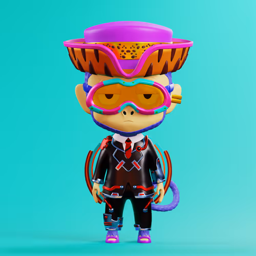 Chibi Ape #1457