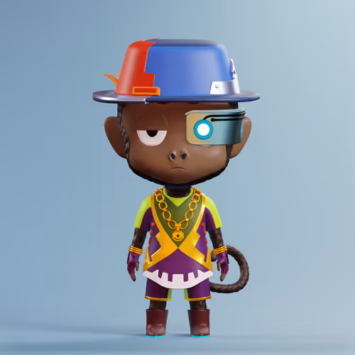 Chibi Ape #1607