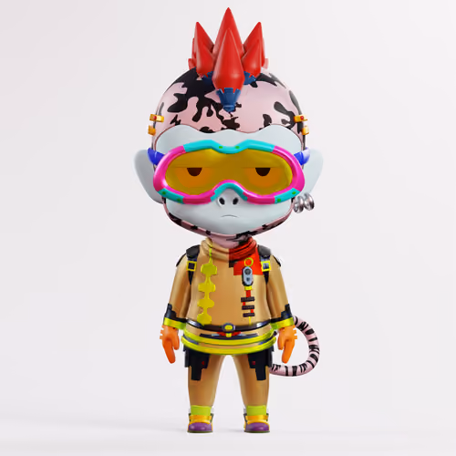 Chibi Ape #2464