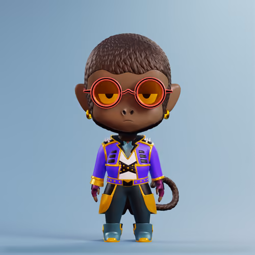Chibi Ape #1525