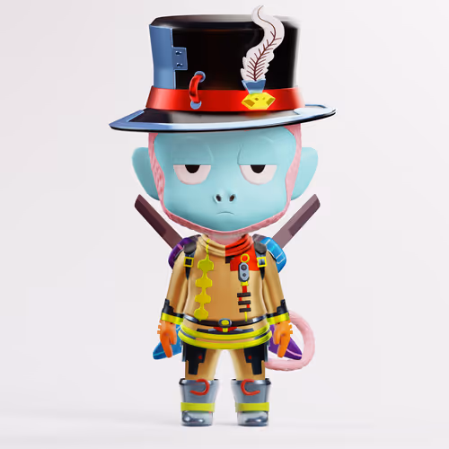 Chibi Ape #777