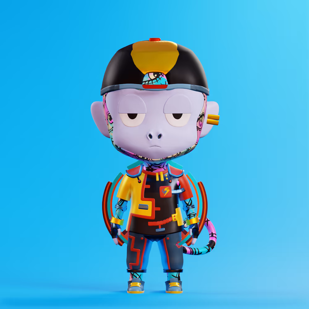 Chibi Ape #2985