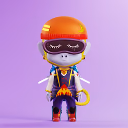 Chibi Ape #1456