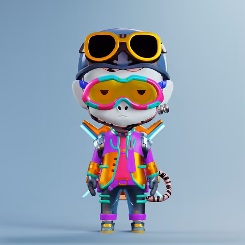Chibi Ape #1433