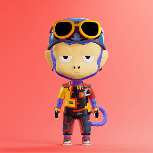 Chibi Ape #1536