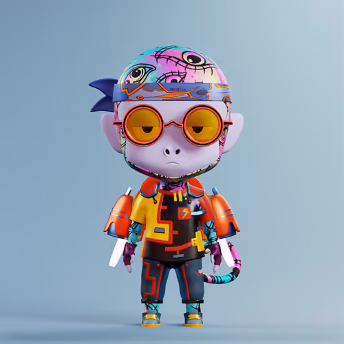 Chibi Ape #1704