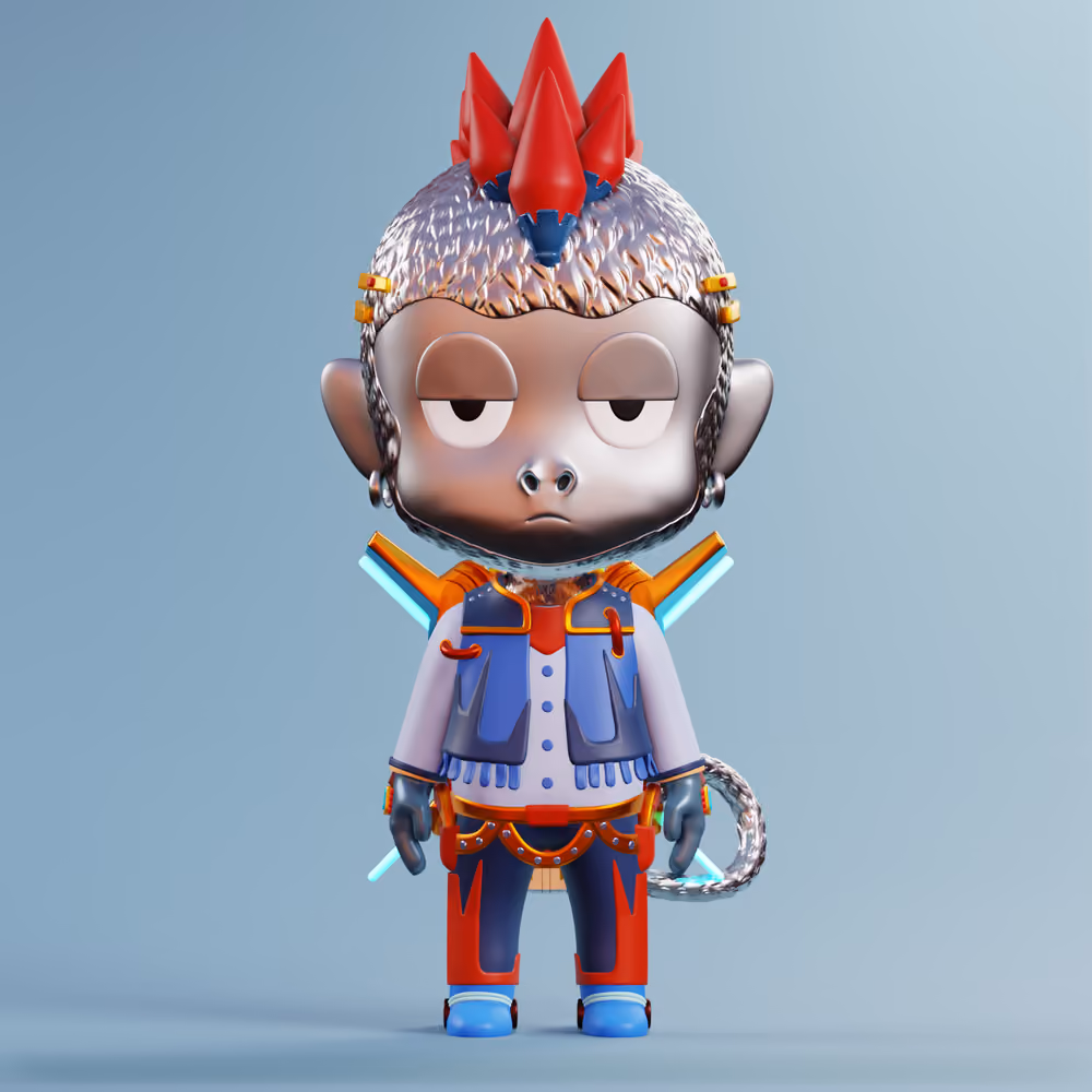 Chibi Ape #2981