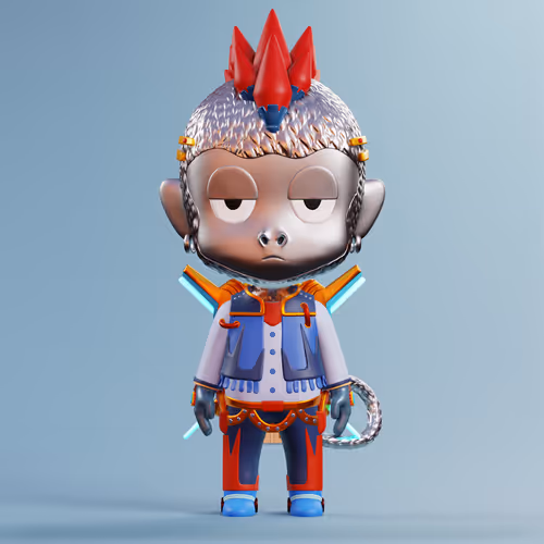 Chibi Ape #2981