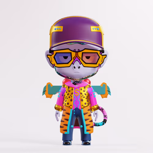 Chibi Ape #1000