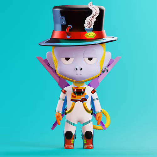Chibi Ape #2986
