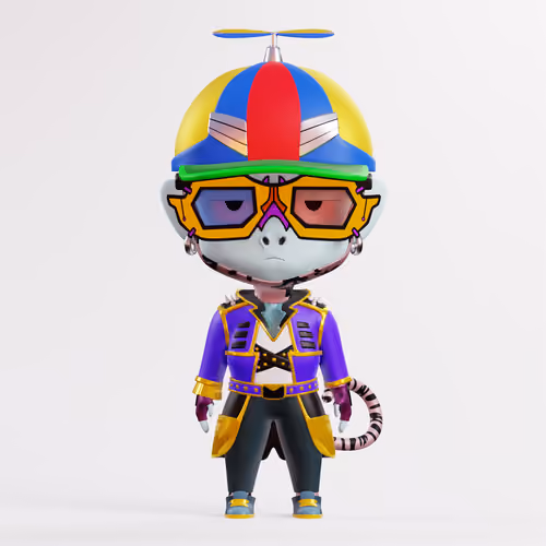 Chibi Ape #2870